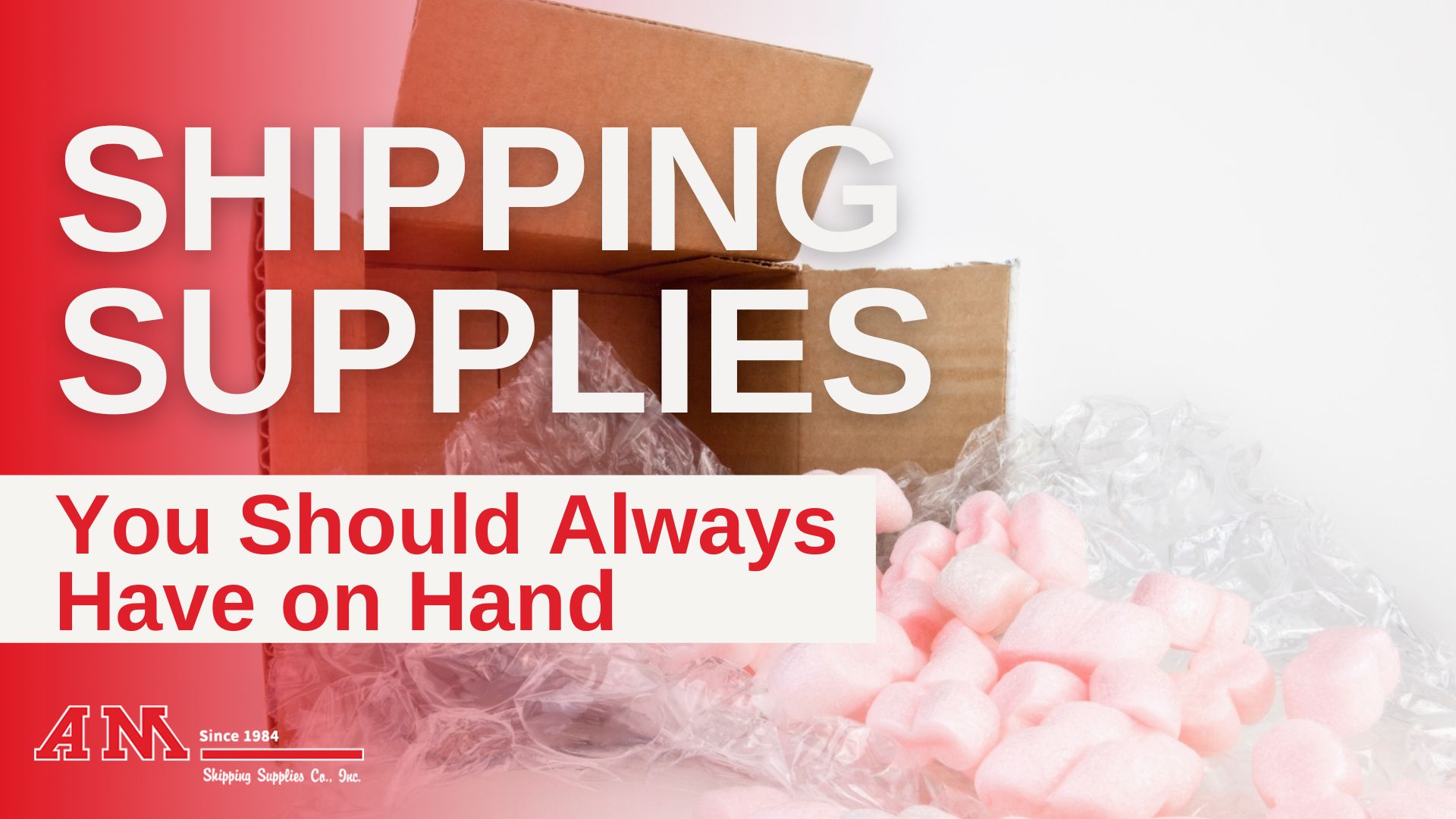 Shipping Supplies You Should Always Have on Hand 